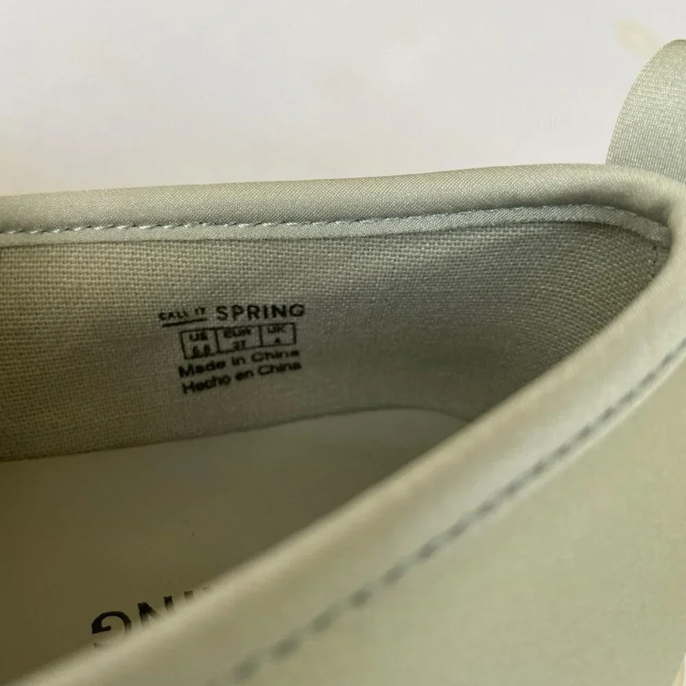 Call It Spring Lovaudien‎ Grey Slip-On Sneakers Size 6.5